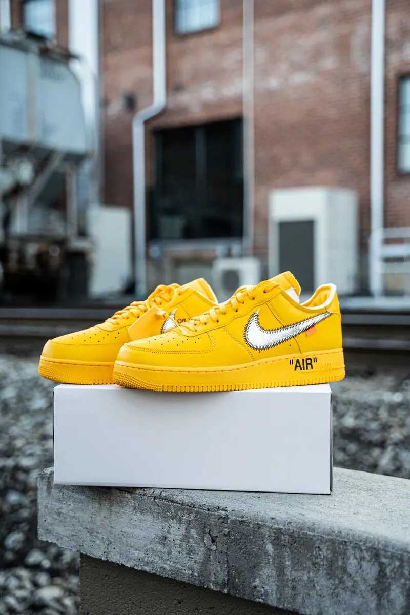 yellow shoes